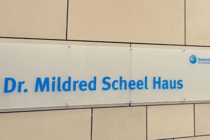 Eingang Dr. Mildred Scheel Haus